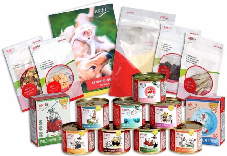 Hochwertige Ernährung testen mit dem Schnupperpaket für Hunde von ANIfit Vielfalt an Hundehundefutter in Dosen und Beuteln in verschiedenen Geschmacksrichtungen.